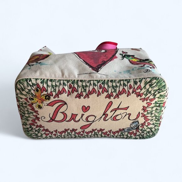 Brighton Love Tweet Tote Features Artwork from Tom Clancy NWT - Picture 3 of 10
